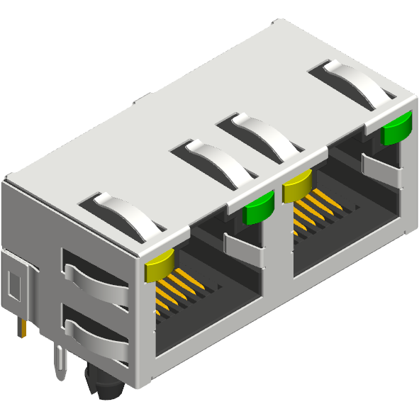 Rj Block R2 Security Panel MODULAR SHIELDED - Euro-Conn